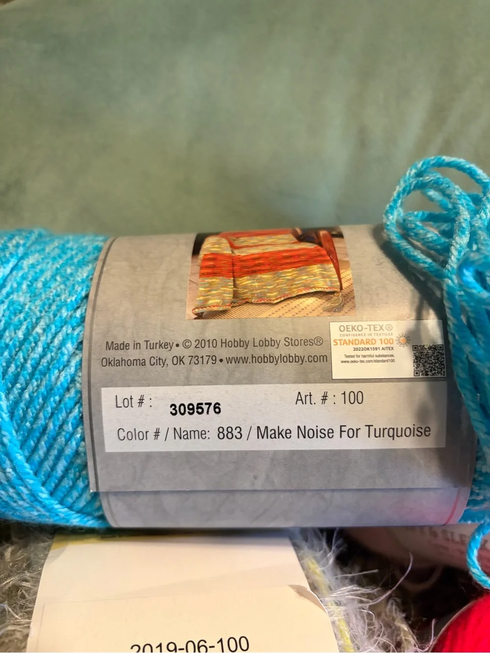Caron Kindness & Baby Bee Yarn Bundle - Green, Pink, Teal, Multicolor